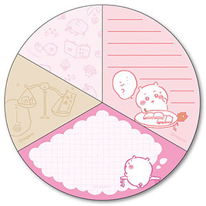 ちいかわ 円グラふせん (1)ちいかわ