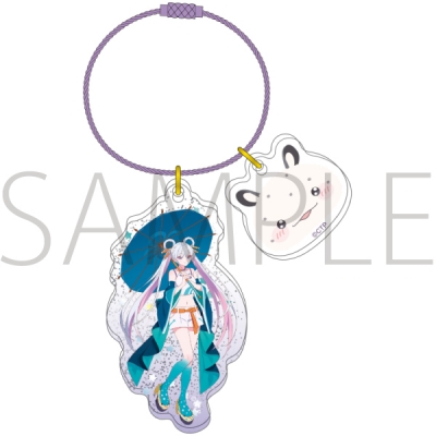 【グッズ-キーホルダー】超かぐや姫！ 2連アクリルキーホルダー／月見ヤチヨ