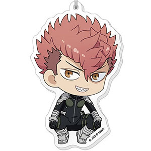 怪獣8号 ぺたん娘缶アクリルキーホルダー 古橋伊春