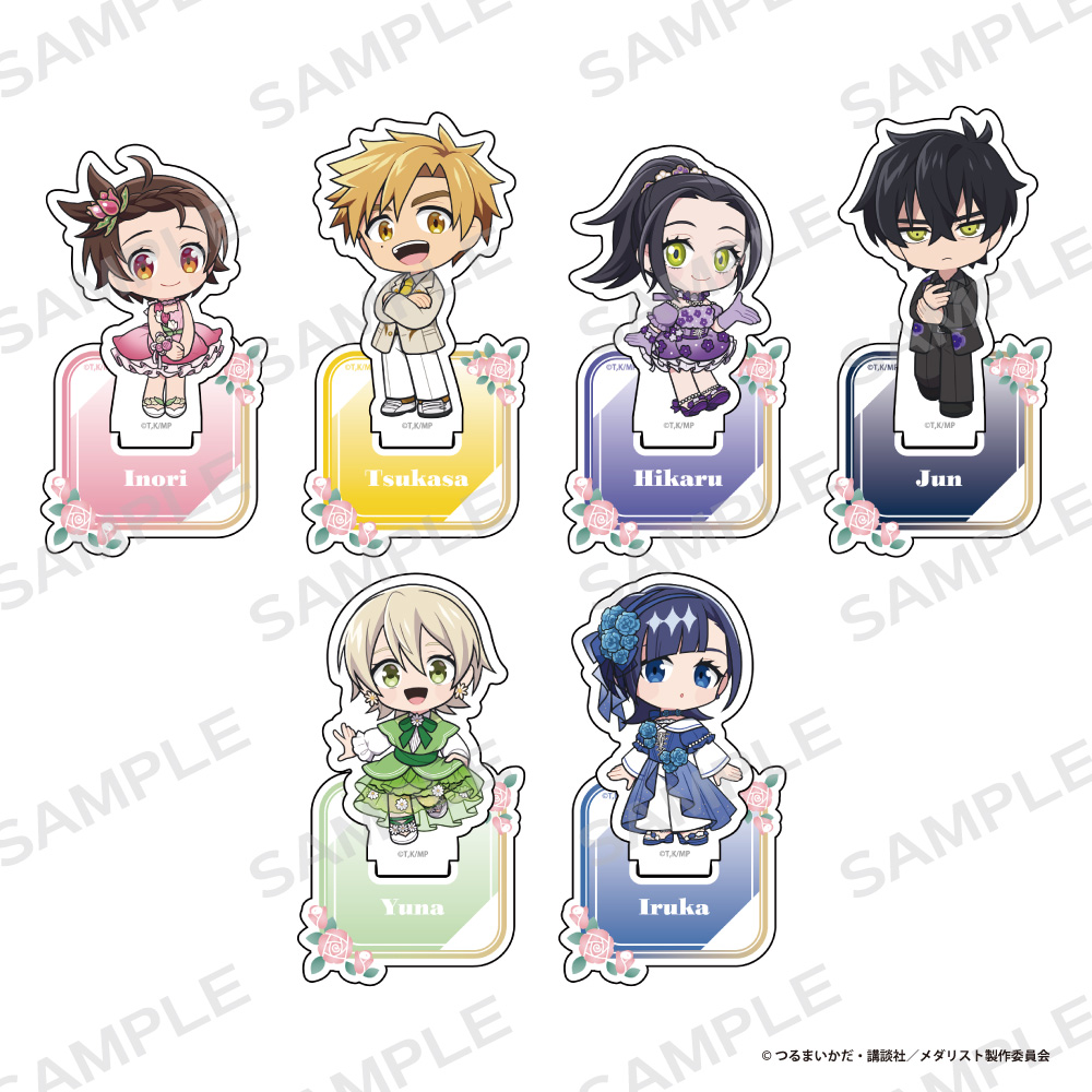 メダリスト_トレーディングアクリルスタンド 【コンプリートBOX／6個入り】