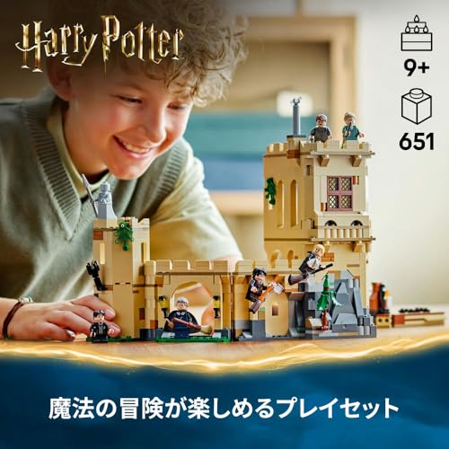 レゴ(LEGO) ハリー・ポッター ホグワーツ城：飛行レッスン おもちゃ 玩具 誕生日 プレゼント ブロック 男の子 女の子 子供 9歳 10歳 11歳 小学生 ハリーポッター グッズ 76447