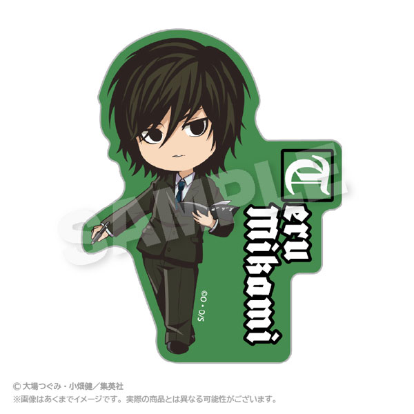 DEATH NOTE ダイカットステッカー ちょいのびver. 魅上照