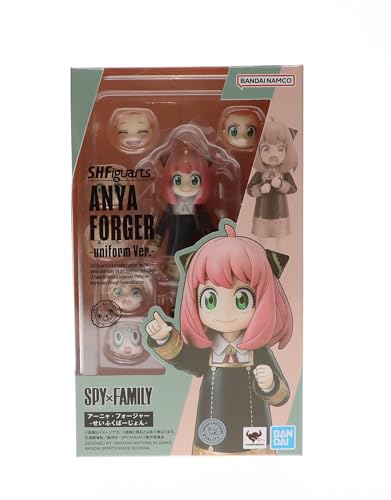 TAMASHII NATIONS S.H.フィギュアーツ SPY×FAMILY アーニャ・フォージャー -せいふくばーじょん- 約80mm ABS&PVC製 塗装済み可動フィギュア