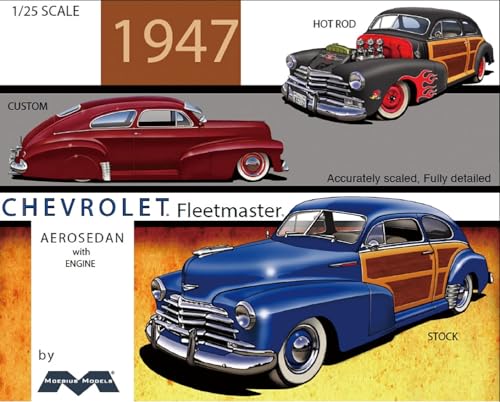 メビウスモデル 1/25 1947 シボレー フリートマスター エアロセダン プラモデル MOE2301