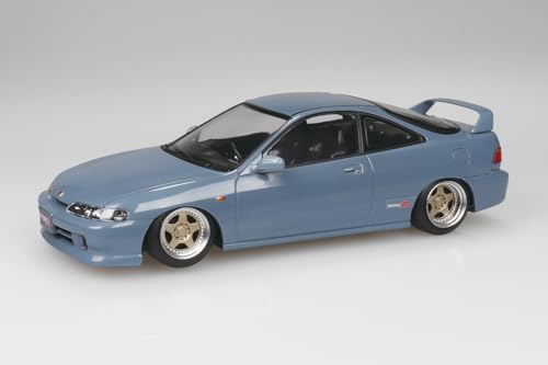 青島文化教材社(AOSHIMA) 楽プラ スナップキット No. 22CU-GY ホンダ DC2 インテグラ タイプR カスタムホイール(グレー) 1/32スケール プラモデル