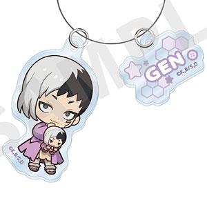 「Dr.STONE」 だっこシリーズ アクリルキーホルダー(あさぎりゲン)