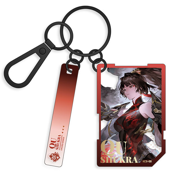 【限定販売】パニシング：グレイレイヴン塗装シリーズ アクリルキーホルダー 曲・啓明 | 龍雀凱旋