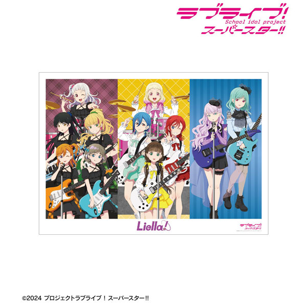 ラブライブ！スーパースター！！ 描き下ろし 集合 バンドver. A3マット加工ポスター[アルマビアンカ]《１０月予約》