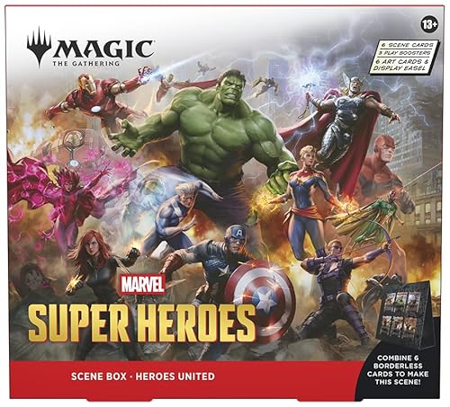 マジック：ザ・ギャザリング | マーベル スーパー・ヒーローズ Scene Box 『Heroes United』 英語版 MTG トレカ ウィザーズ・オブ・ザ・コースト MSH D53690000