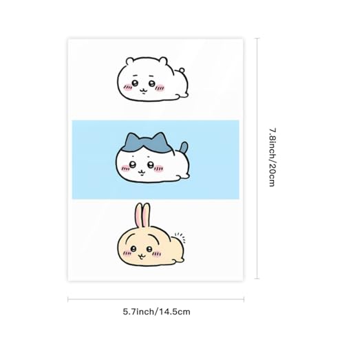 ちいかわ クリスタルステッカー 防水シール スーツケースステッカー バイクス 自転車 スケートボード 車飾り 車の窓や DIY アニメ キャラクター ノート 日記 手帳飾り プレゼント 贈り物