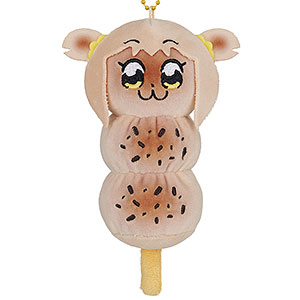 ポプテピピック コンビニシリーズ 串刺しぬいぐるみキーホルダー ポプ子