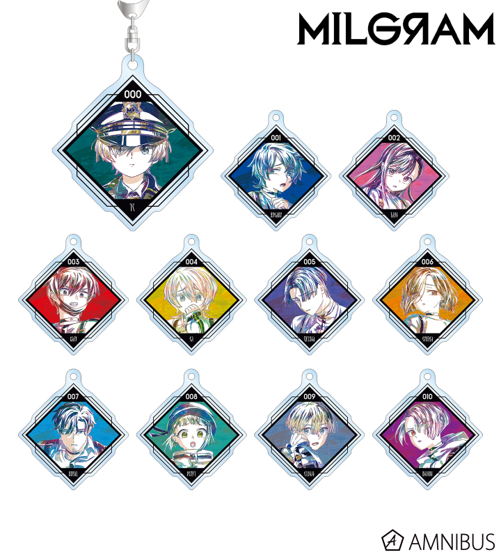 トレーディング Ani-Art アクリルキーホルダー