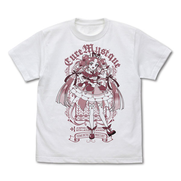 名探偵プリキュア！ キュアミスティック Tシャツ/WHITE-M