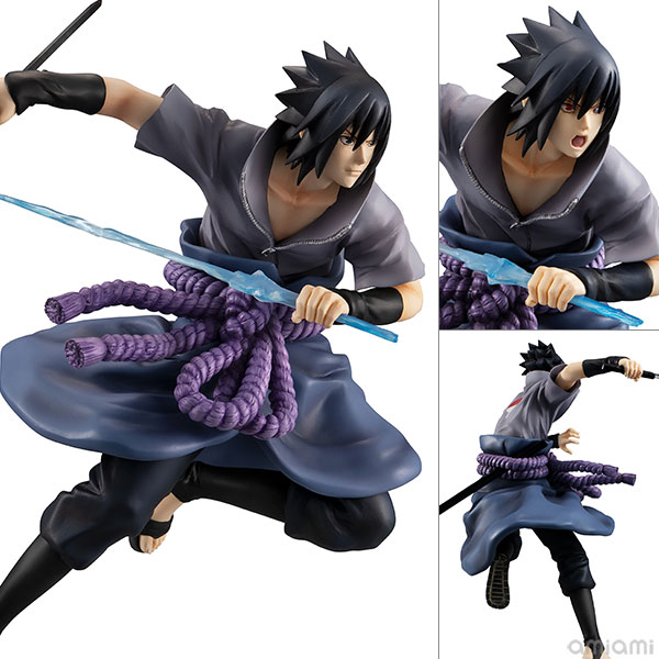 【限定販売】G.E.M.シリーズ NARUTO-ナルト- 疾風伝 うちはサスケ 忍界大戦ver. 完成品フィギュア（再販）[メガハウス]《０１月予約》