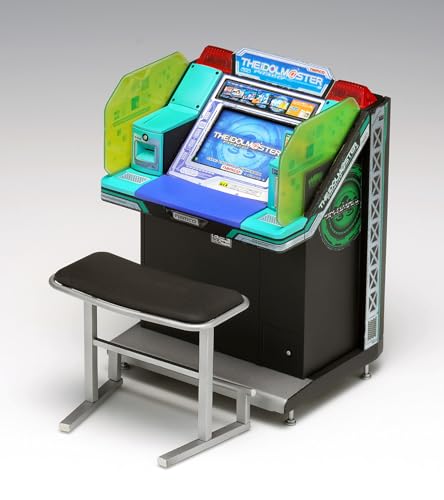 ウェーブ メモリアルゲームコレクション アイドルマスター アーケード筐体 1/12スケール 全高約11cm 色分け済みプラモデル GM-028