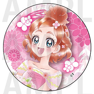 『Go！プリンセスプリキュア』ホログラム缶バッジ 春野はるか