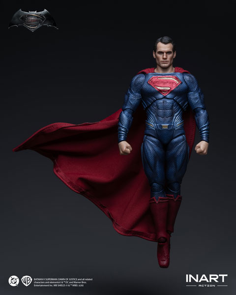 バットマン vs スーパーマン ジャスティスの誕生 スーパーマン 1/12 アクションフィギュア[INART]【送料無料】