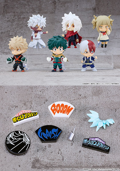 ねんどろいどさぷらいず 僕のヒーローアカデミア ヒーローvs敵〈ヴィラン〉編 6個入りBOX（再販）[グッドスマイルカンパニー]【送料無料】《１１月予約》