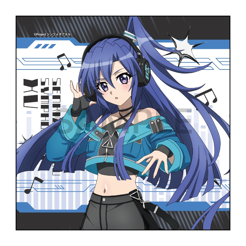 戦姫絶唱シンフォギアＸＶ マイクロファイバー 風鳴 翼 DJ ver.【催事商品】