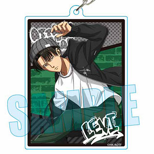 ちょいデカアクリルキーホルダー 進撃の巨人 リヴァイ スケーターver.