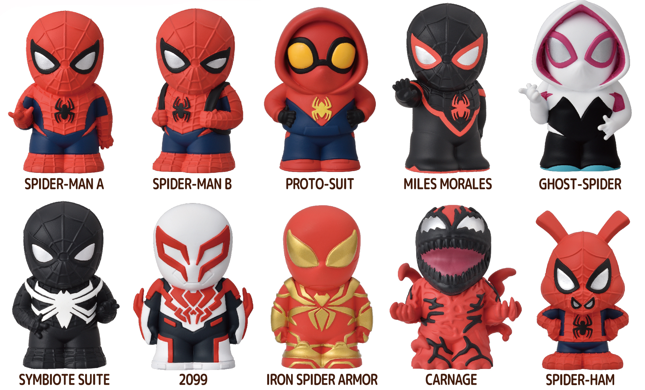 【トレーディングフィギュア】スパイダーマン ソフビパペットマスコット【再販】
