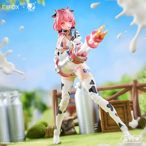 HiPlay Eiifox × BearPanda 1/8 デアリー カウ MoMo 可動フィギュア 塗装済み 完成品