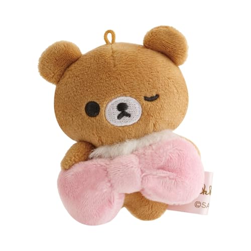 サンエックス リラックマ 『Makeup Rilakkuma』てのりぬいぐるみ チャイロイコグマ