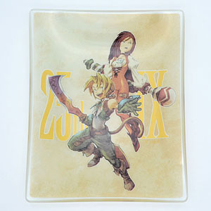 ファイナルファンタジーIX ガラスプレート ジタン&ガーネット