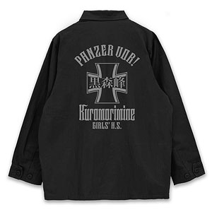 ガールズ&パンツァー 最終章 黒森峰女学園 ファティーグジャケット/BLACK-L