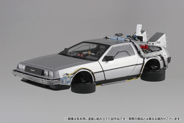 ムービーメカ No.BT-06 1/24 バック・トゥ・ザ・フューチャー PartII タイムマシン フィギュア付き プラモデル