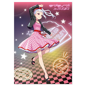 ラブライブ！スーパースター！！ クリアポスター 嵐千砂都