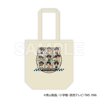 【グッズ-バッグ】名探偵コナン トートバッグ チェッカーフラッグ②【再販】