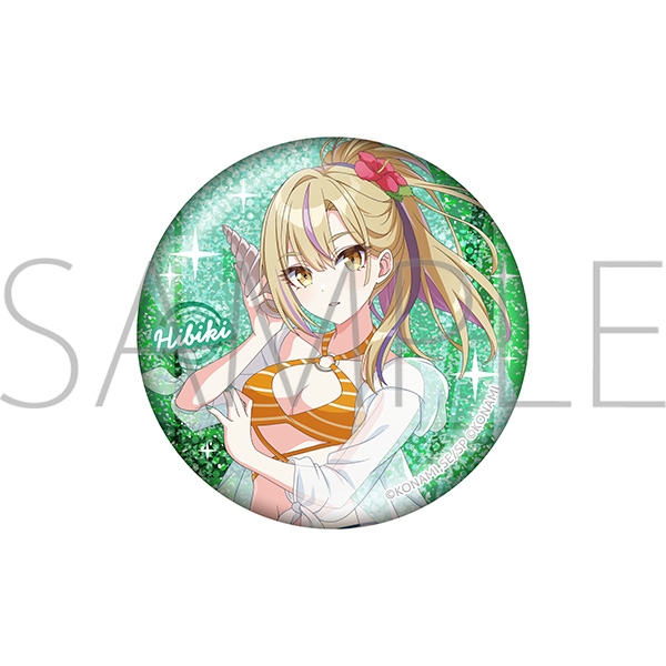 シャインポスト グリッター缶バッジ/篁 響季 1st Anniversary