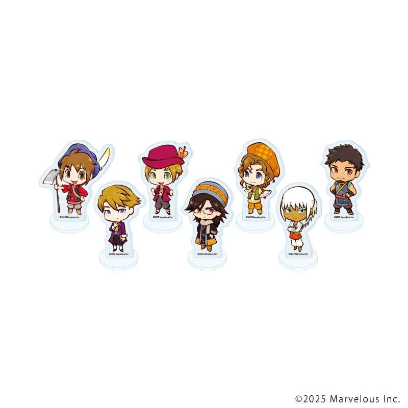 【予約2026年03月】アクリルぷちスタンド「牧場物語 Let's！風のグランドバザール」01/ブラインド(全7種)(公式イラスト) 7パック入りBOX A3