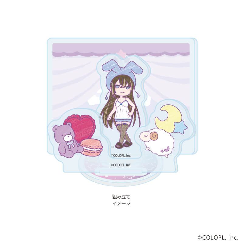 アクリルスタンドプレート「白猫プロジェクト」05/ユノス ゆめカワイイver.(グラフアートイラスト)