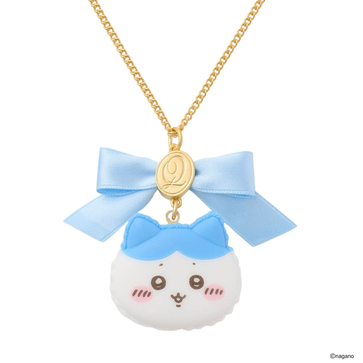 ちいかわ Q-pot.マカロンネックレス（ハチワレ）