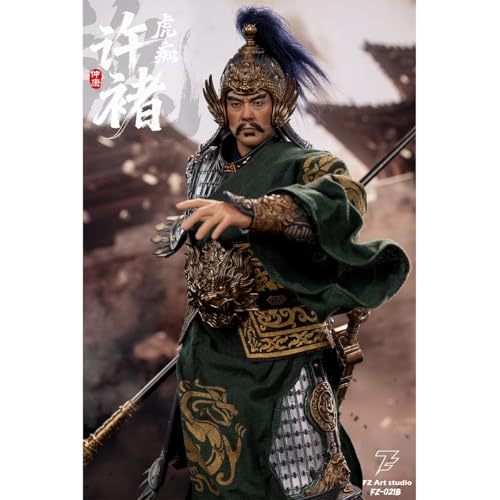 HiPlay FZ Art studio 1/6 猛将伝 魏篇 虎痴 許褚 グリーン FZ021B 可動フィギュア 塗装済み 完成品