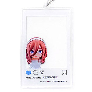 五等分の花嫁∽ ねんどろいどぷらす フォトフレーム風アクリルキーホルダー 中野三玖