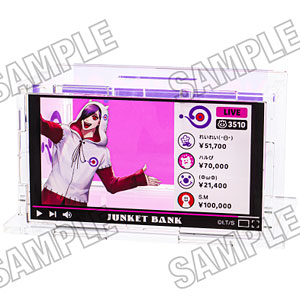 『ジャンケットバンク』 黎明の投げ銭アクリル貯金箱