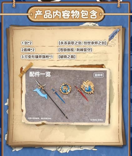 「HAORAYU」蝸之殼Snail Shell 1/12 RPG-05 勇者 迅狼ウルフ 武器拡張パック 本体なし