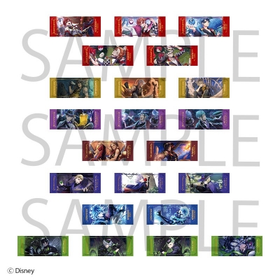 【グッズ-カード】ディズニー ツイステッドワンダーランド 箔押しビッグクリアカードコレクション