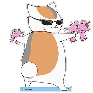 夏目友人帳 描き下ろし ニャンコ先生 シャボン玉ver. 超特大アクリルパネル