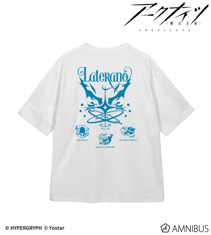 ラテラーノモチーフ BIGシルエットTシャツ ver.A