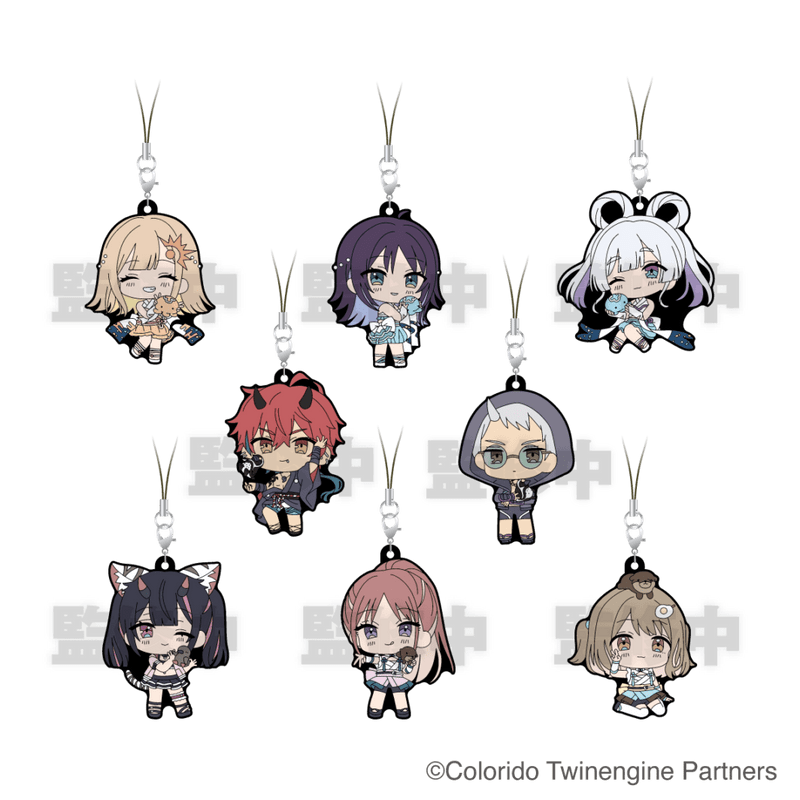 「11月下旬頃以降発送」超かぐや姫!×サンシャイン水族館 トレーディングラバーストラップ コンプリートセット