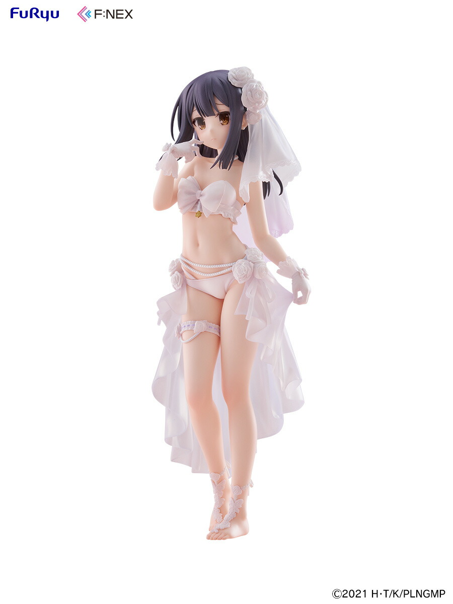 劇場版『Fate/kaleid liner プリズマ☆イリヤ Licht 名前の無い少女』 美遊・エーデルフェルト ウエディング水着ver. 1/7スケールフィギュア 【AMU-FNX1247】 (塗装済み完成品フィギュア)
