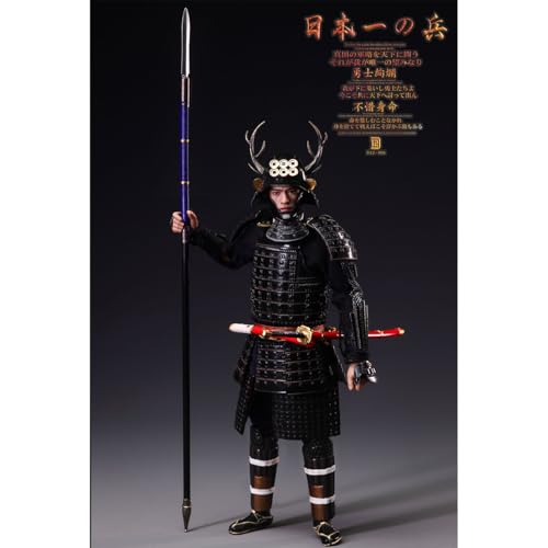 HiPlay D12TOYS 1/12 日本一の兵 真田幸村 ブラック 通常版 D12006 可動フィギュア 塗装済み 完成品