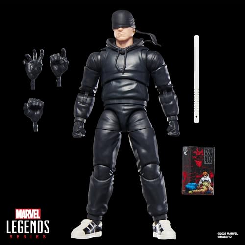 ハズブロ（Hasbro）MARVEL マーベルレジェンド・シリーズ デアデビル 『マン・ウィズアウト・フィアー』 コレクション用 15 cm アクションフィギュアおもちゃ G0817 正規品