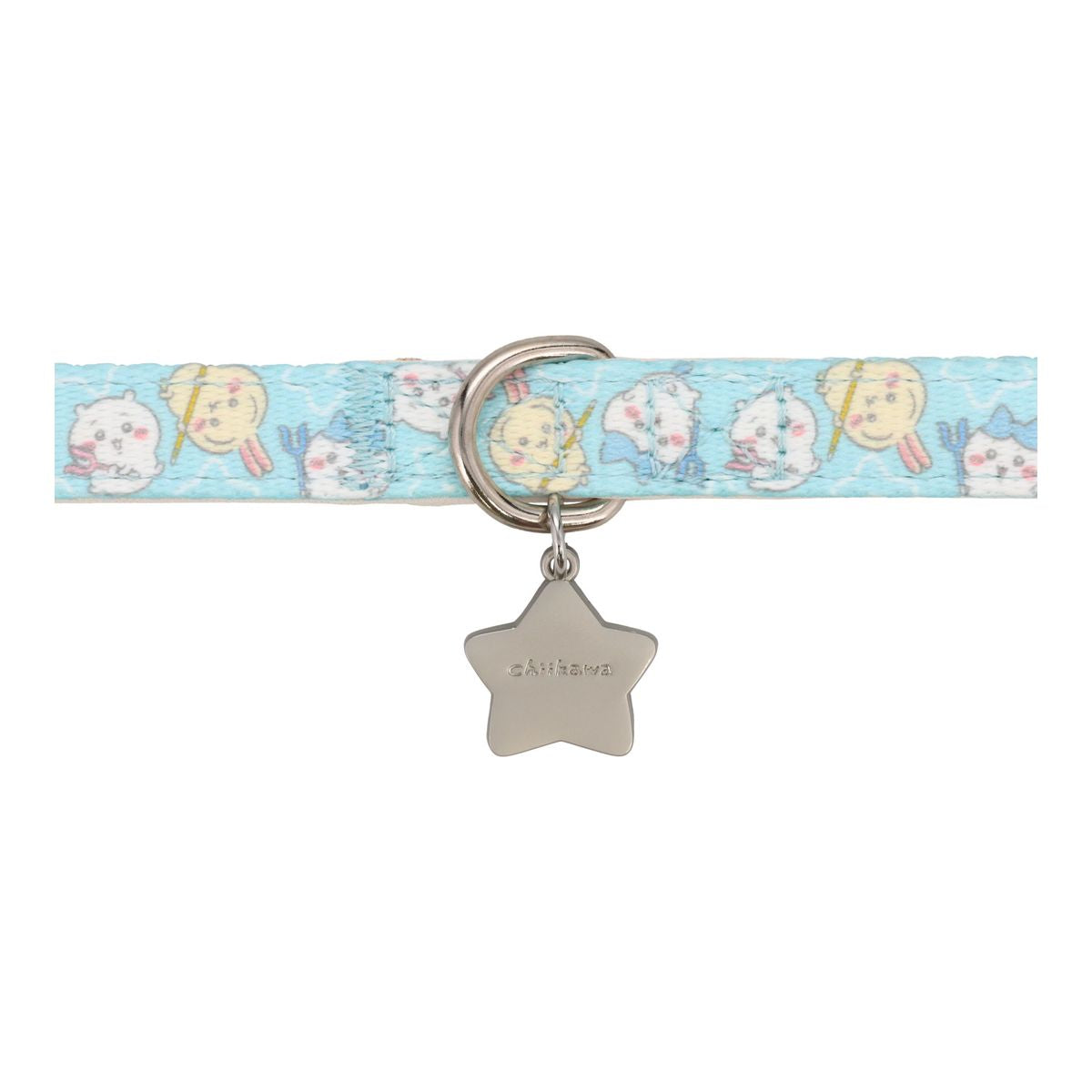 ちいかわ 小型犬用リード(モチーフ柄ブルー)