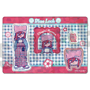 TVアニメ『ブルーロック』 ホログラムステッカーシート にゅ～とろ 第3弾 H 千切豹馬