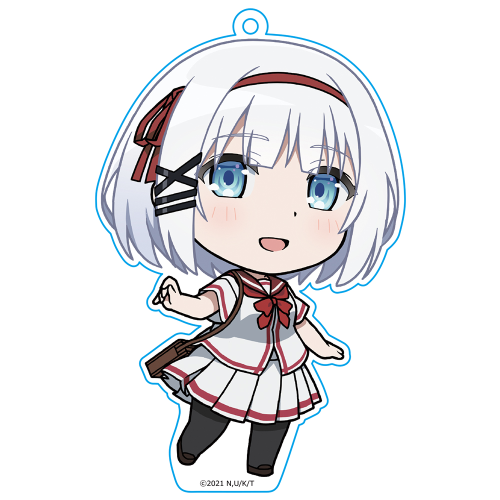 探偵はもう、死んでいる。_ぷにこれ！キーホルダー(スタンド付) シエスタ 制服ver.